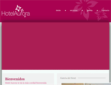 Tablet Screenshot of hotelaurora.com.mx
