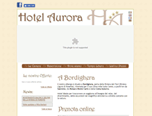 Tablet Screenshot of hotelaurora.net